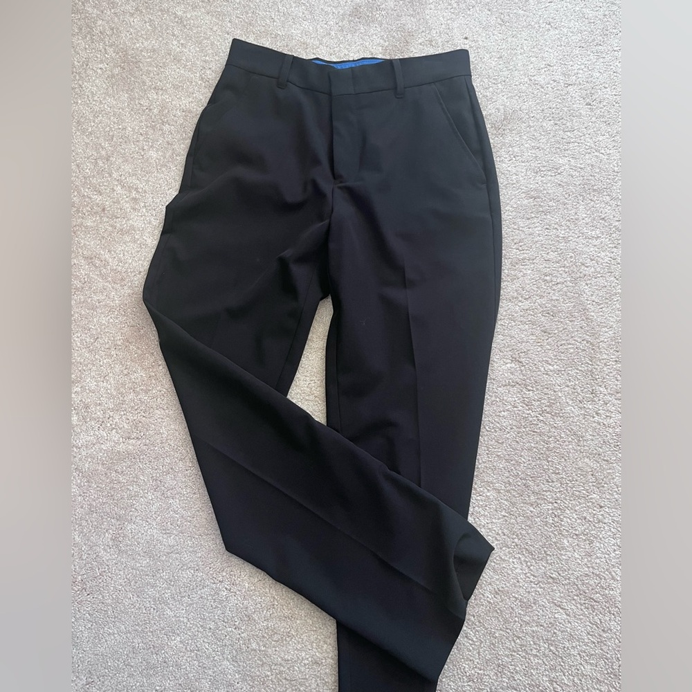 Boys black dress pants - never worn